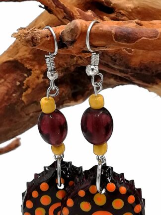 Bottle Cap Earring 099