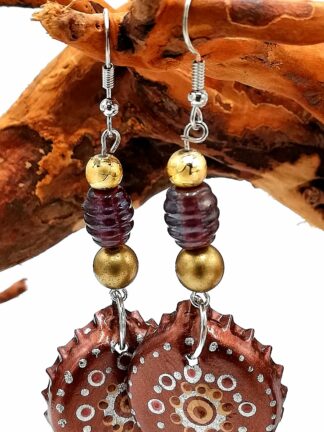 Bottle Cap Earring 102