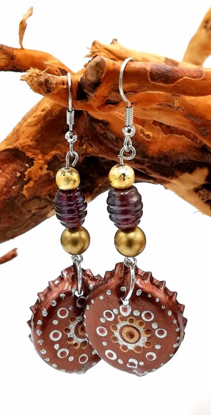 Bottle Cap Earring 102