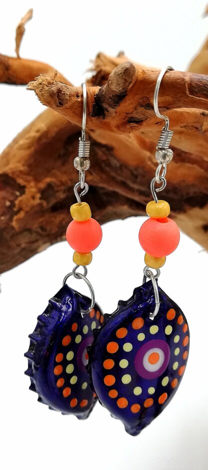 Bottle Cap Earring 104