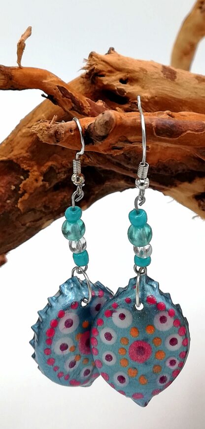 Bottle Cap Earring 105