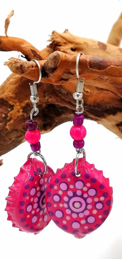 Bottle Cap Earring 110