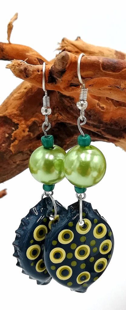Bottle Cap Earring 114