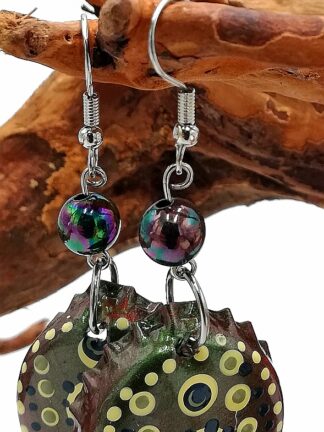 Bottle Cap Earring 116