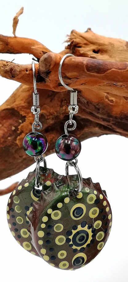 Bottle Cap Earring 116