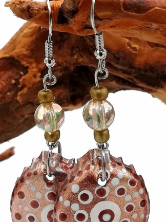 Bottle Cap Earring 117