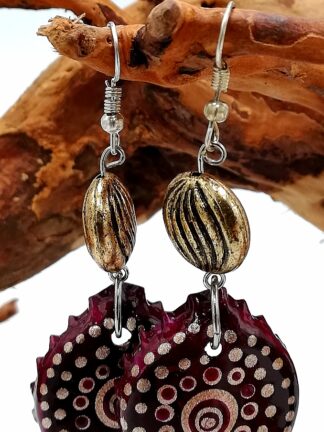 Bottle Cap Earring 118