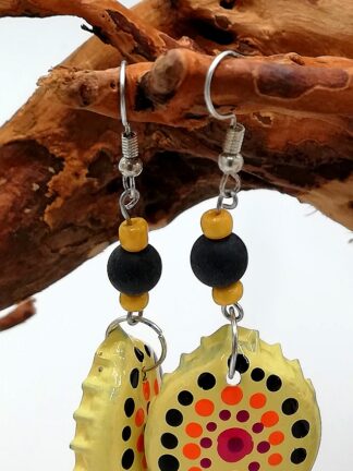 Bottle Cap Earring 122