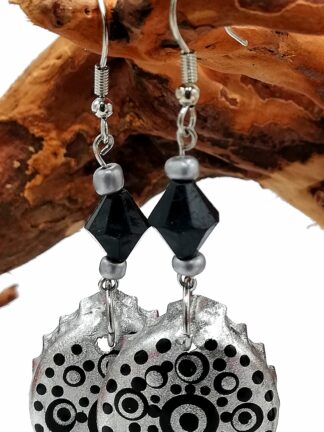 Bottle Cap Earring 124