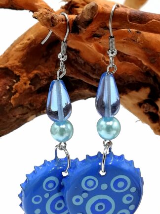 Bottle Cap Earring 129