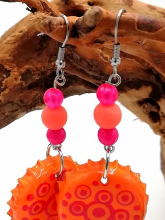Bottle Cap Earring 130