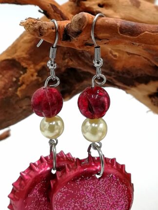 Bottle Cap Earring 132