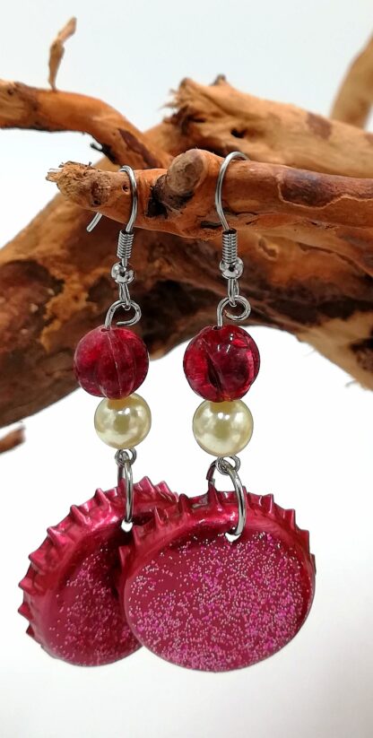 Bottle Cap Earring 132