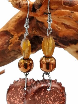Bottle Cap Earring 133