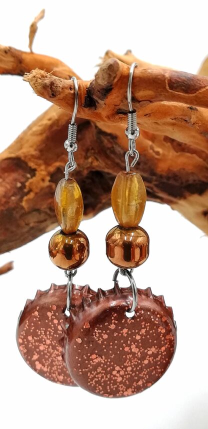 Bottle Cap Earring 133