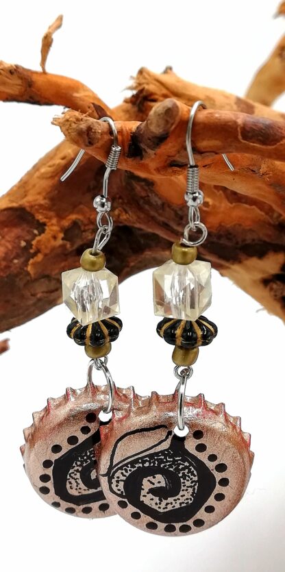 Bottle Cap Earring 134
