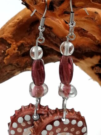 Bottle Cap Earring 136