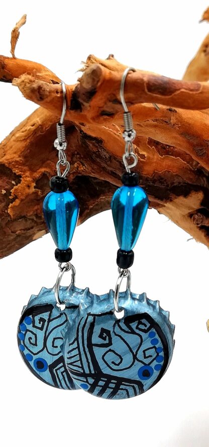 Bottle Cap Earring 137