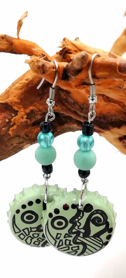 Bottle Cap Earring 139