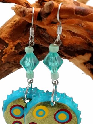Bottle Cap Earring 144