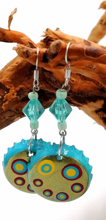 Bottle Cap Earring 144