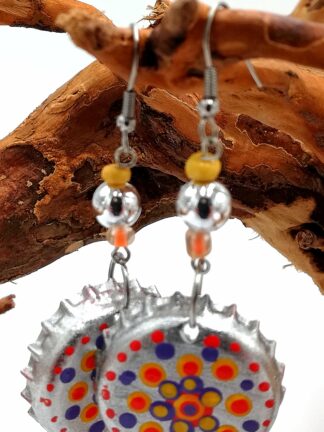 Bottle Cap Earring 145