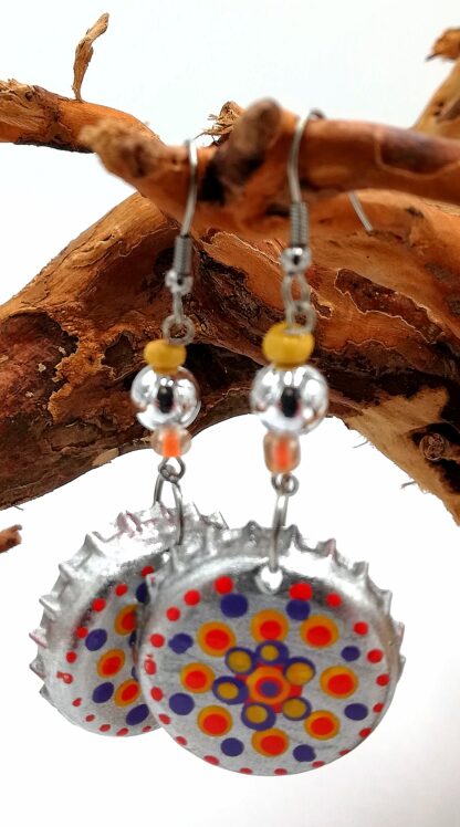 Bottle Cap Earring 145