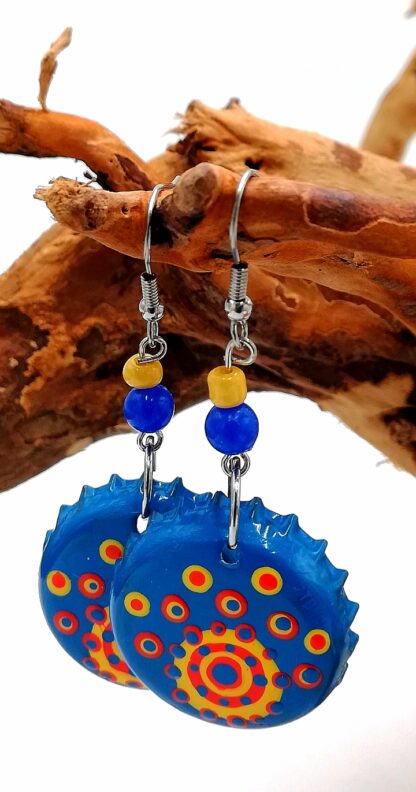 Bottle Cap Earring 148