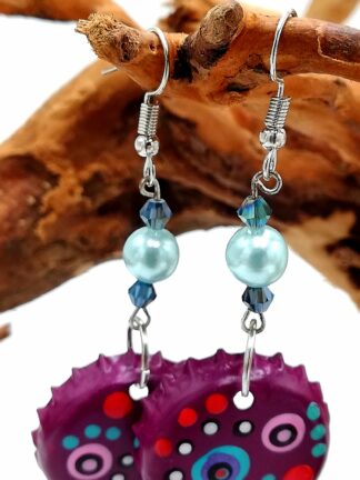 Bottle Cap Earring 149
