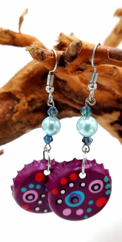 Bottle Cap Earring 149