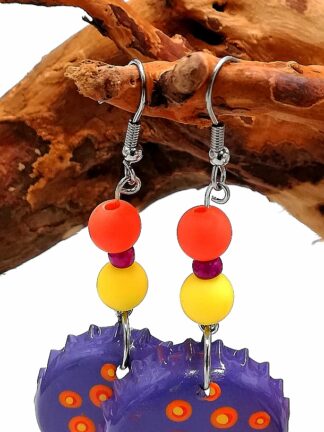 Bottle Cap Earring 151