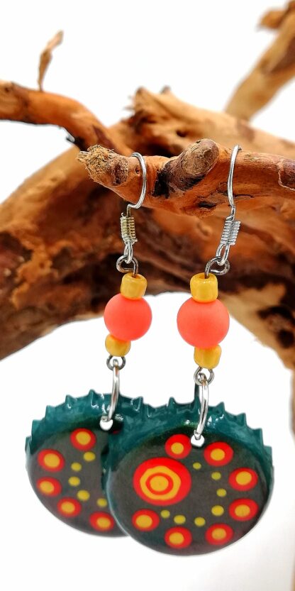 Bottle Cap Earring 152
