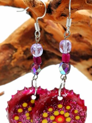 Bottle Cap Earring 153