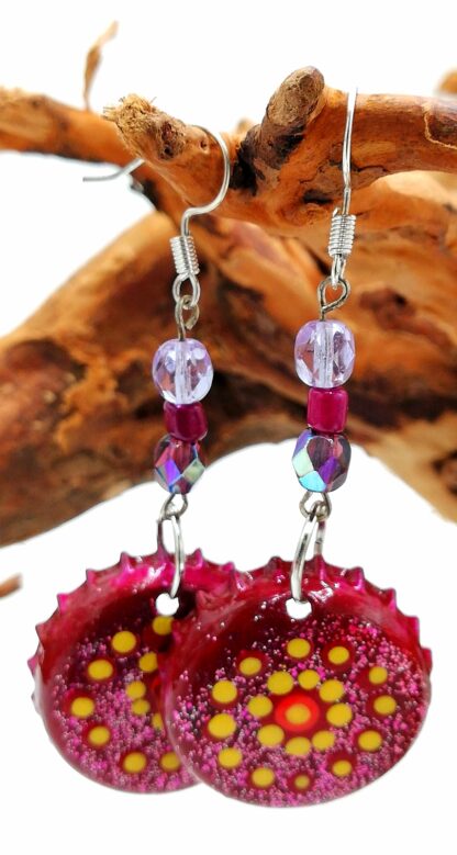 Bottle Cap Earring 153