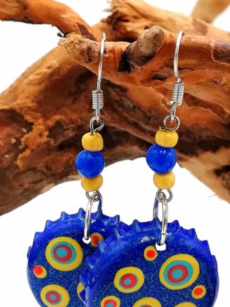 Bottle Cap Earring 154