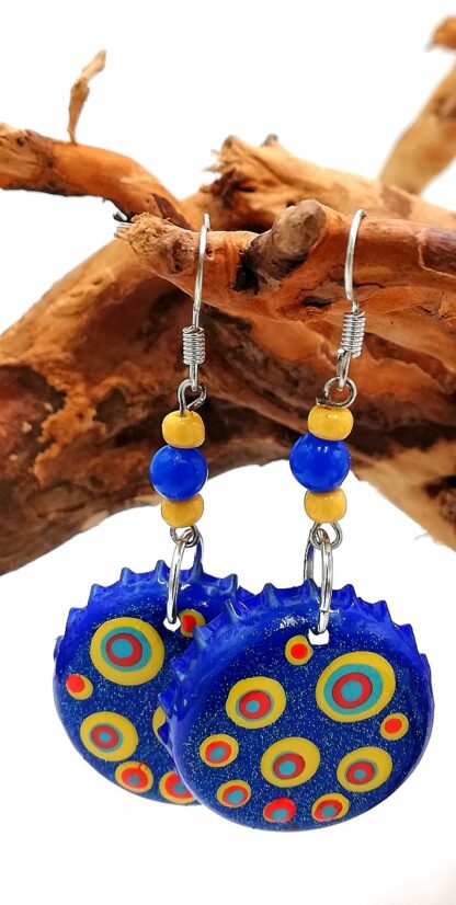 Bottle Cap Earring 154