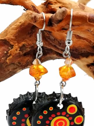 Bottle Cap Earring 155