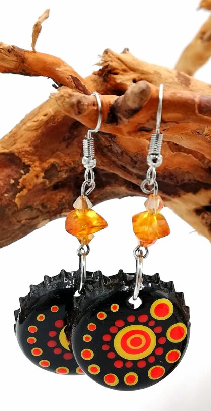 Bottle Cap Earring 155