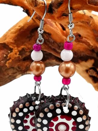 Bottle Cap Earring 156