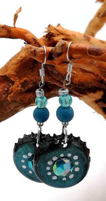 Bottle Cap Earring 159