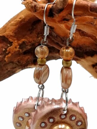 Bottle Cap Earring 163