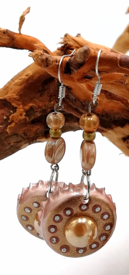 Bottle Cap Earring 163