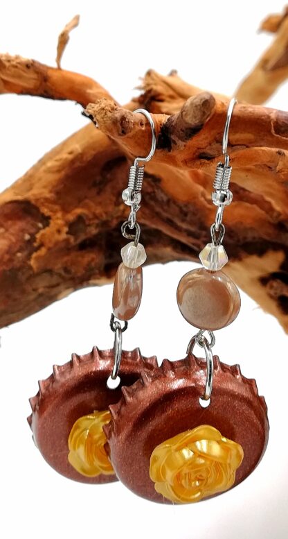 Bottle Cap Earring 165
