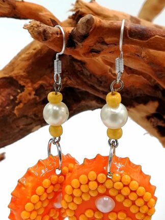 Bottle Cap Earring 168