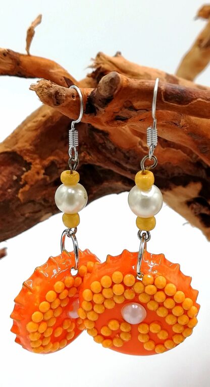 Bottle Cap Earring 168