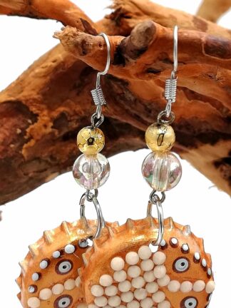 Bottle Cap Earring 169