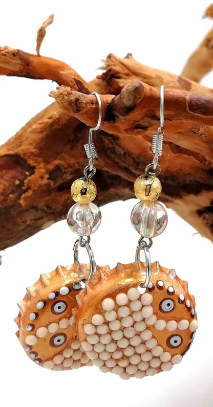 Bottle Cap Earring 169