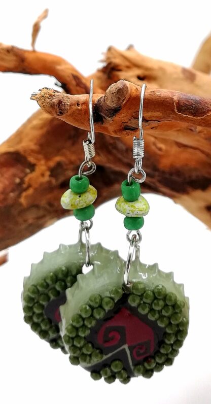 Bottle Cap Earring 172