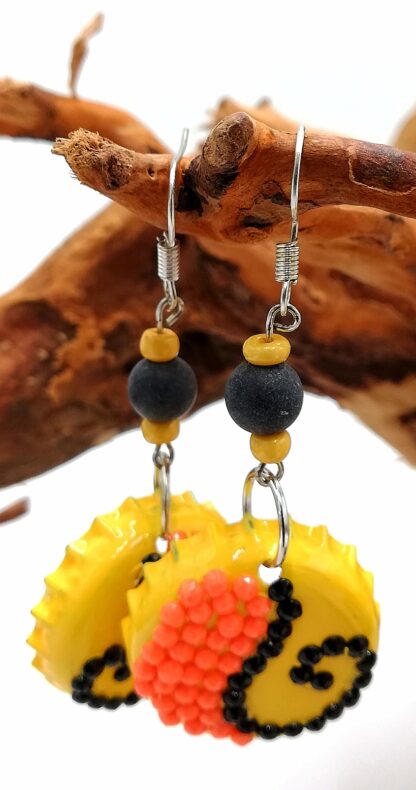 Bottle Cap Earring 174