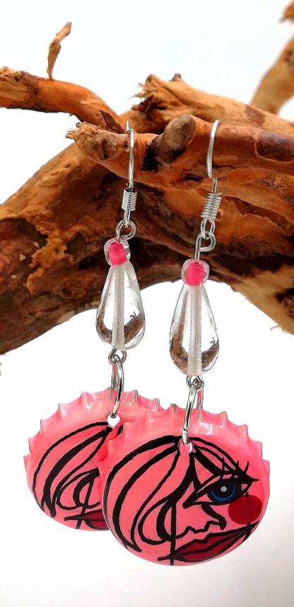 Bottle Cap Earring 176